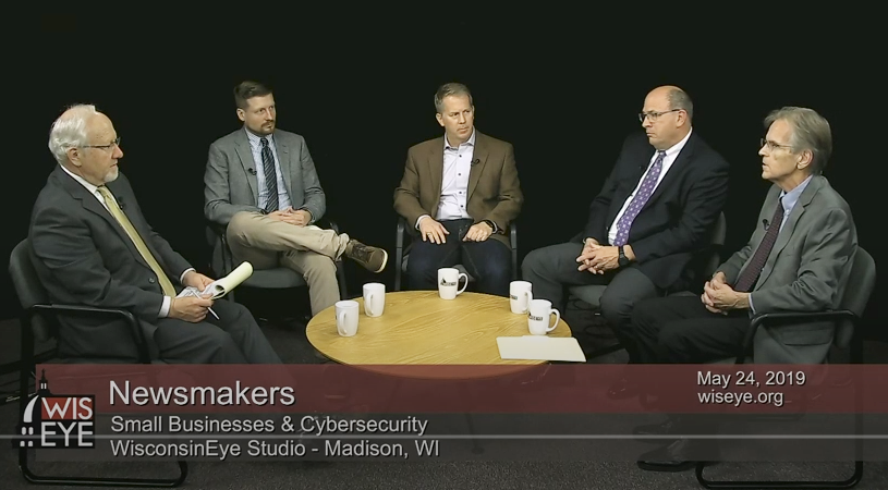 Talking about Cybersecurity with WisconsinEye