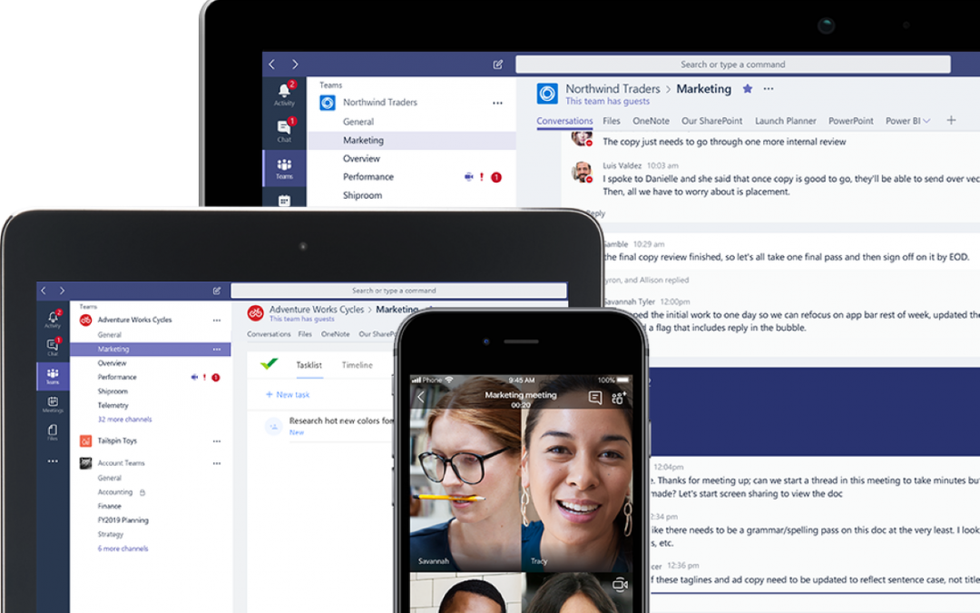 Working with Your Team Remotely with Microsoft Teams and Office 365